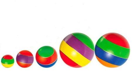 Купить Мячи резиновые (комплект из 5 мячей различного диаметра) в Петроввале 